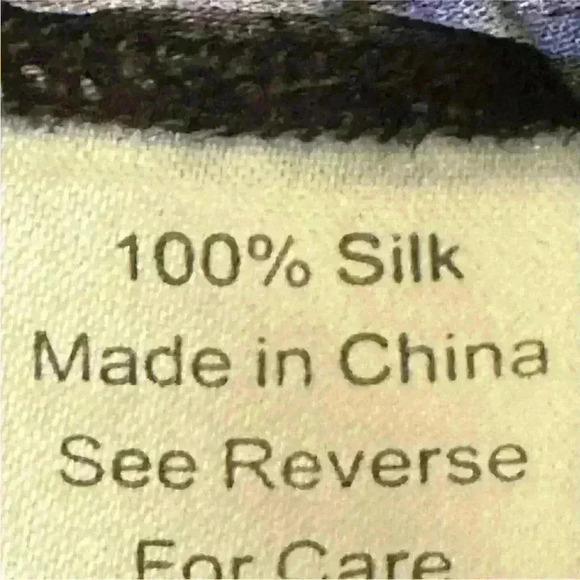 Parker Silk Sleeveless Print Top With Cascade Ruffle Medium New Without Tags ! - Picture 9 of 9